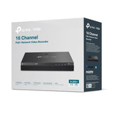 TP-Link NVR TP-Link VIGI NVR2016H-16MP, 16 canale, 16MP, înregistrare și management centralizat camere IP