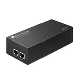 TP-Link Injector PoE TP-Link POE380S pentru alimentare și date prin cablu Ethernet, compatibil camere IP, AP Wi-Fi și telefoane VoIP