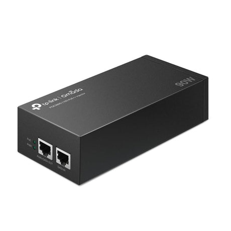TP-Link Injector PoE TP-Link POE380S pentru alimentare și date prin cablu Ethernet, compatibil camere IP, AP Wi-Fi și telefoane VoIP
