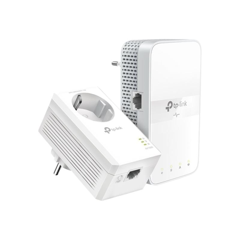 TP-Link Kit Powerline TP-Link TL-WPA7617 AV1000 cu Wi‑Fi, Extensor rețea prin priză, 2 adaptoare (TL-WPA7617 KIT)