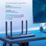 TP-Link Router Wi‑Fi 6 TP‑Link Archer AX53 AX3000 Dual Band, Gigabit, WPA3, OneMesh