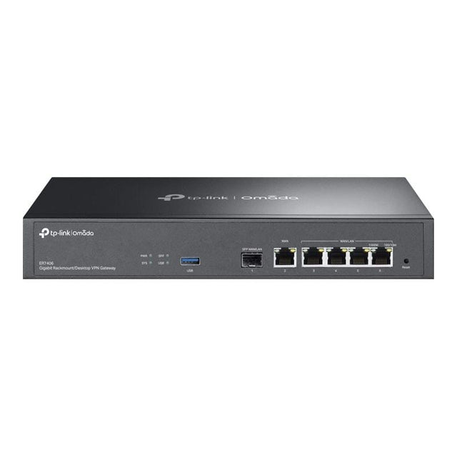 TP-Link Router profesional TP-Link Omada ER7406, Multi-WAN, securitate avansată, administrare centralizată pentru rețele business