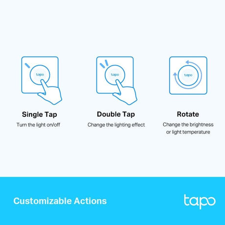 TP-Link TP-LINK TPLINK Smart Light Dimmer TAPO S200D (TAPO S200D)