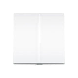 TP-Link Întrerupător dublu inteligent TP-Link Tapo S220 pentru iluminat, control din aplicație, programe și automatizări