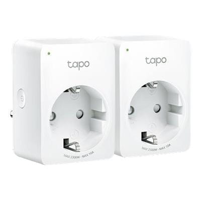 TP-Link Set 2 Prize Inteligente Wi‑Fi TP-Link Tapo P100, Control prin Aplicație, Programare și Automatizări, Compacte
