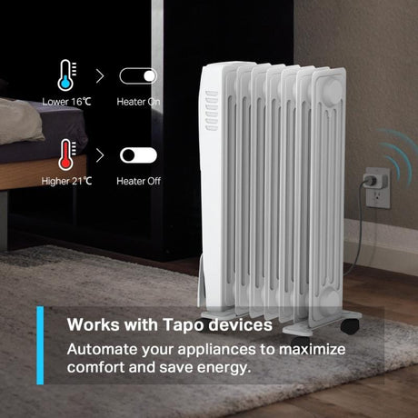 TP-Link Senzor inteligent temperatură TP-Link Tapo T310 pentru monitorizare climat interior, integrare Tapo Smart Home