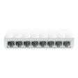 TP-Link Switch TP-Link LS1008, 8 porturi Fast Ethernet 10/100 Mbps, neadministrabil, plug-and-play, silențios, economisire energie