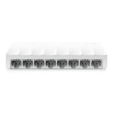 TP-Link Switch TP-Link LS1008, 8 porturi Fast Ethernet 10/100 Mbps, neadministrabil, plug-and-play, silențios, economisire energie