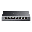 TP-Link Switch TP-Link Omada Agile ES208GP Gigabit cu 8 Porturi PoE+ pentru Management Centralizat și VLAN/QoS