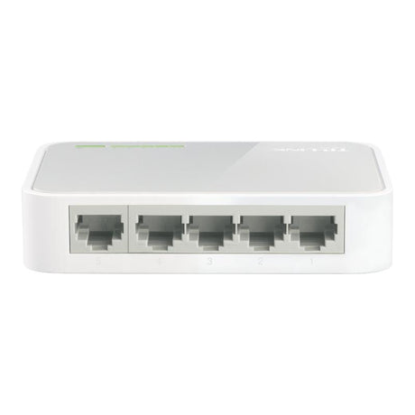 TP-Link Switch TP-Link TL-SF1005D, 5 porturi Fast Ethernet 10/100 Mbps, Plug & Play, design compact