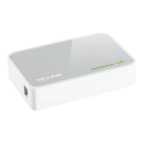 TP-Link Switch TP-Link TL-SF1005D, 5 porturi Fast Ethernet 10/100 Mbps, Plug & Play, design compact