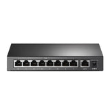 TP-Link Switch TP-Link TL-SF1009P, 9 porturi Fast Ethernet, PoE, neadministrabil, pentru rețele birou și supraveghere