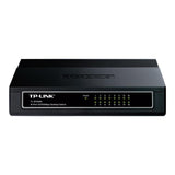 TP-Link Switch TP-Link TL-SF1016D, 16 porturi Fast Ethernet 10/100 Mbps, Plug & Play, design compact, silent