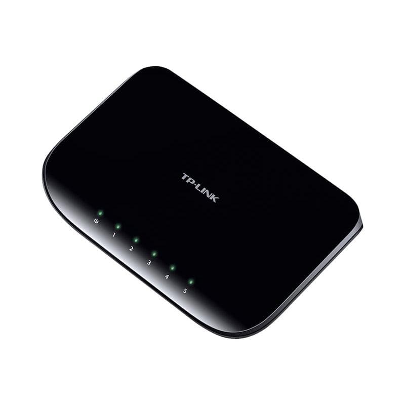 TP-Link Switch Gigabit TP-Link TL-SG1005D, 5 porturi 10/100/1000 Mbps, Plug & Play, desktop