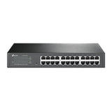TP-Link Switch Gigabit Managed TP-Link TL-SG1024DE, 24 Porturi, Desktop/Rack, VLAN QoS IGMP, Metalic