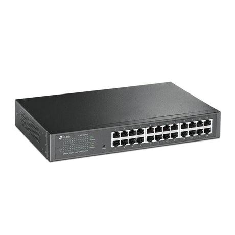 TP-Link Switch Gigabit Managed TP-Link TL-SG1024DE, 24 Porturi, Desktop/Rack, VLAN QoS IGMP, Metalic
