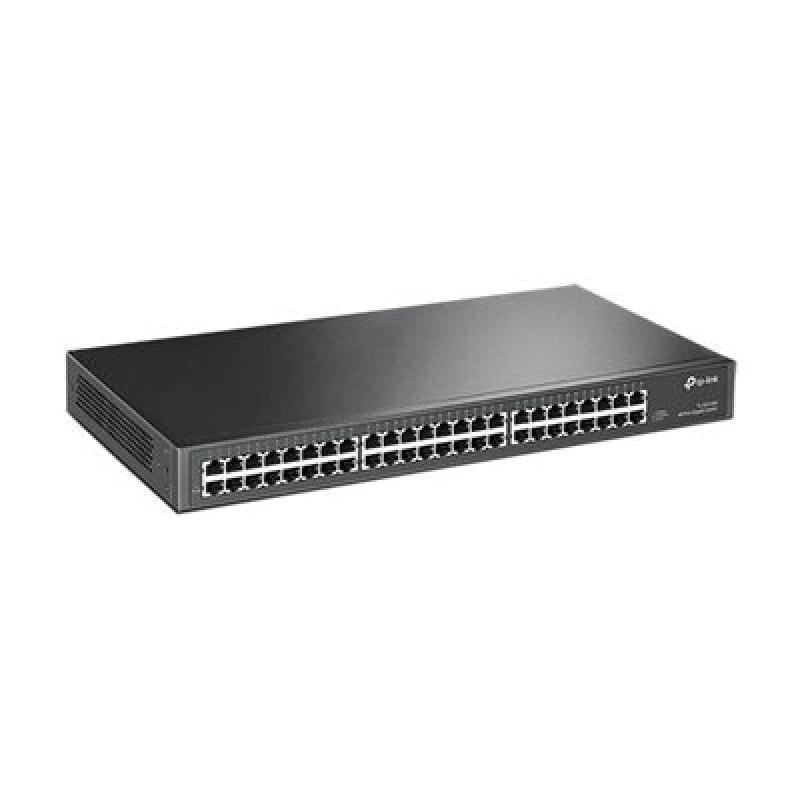 TP-Link Switch TP-Link TL-SG1048 cu 48 Porturi Gigabit, Montare Rack, Rețea Rapidă pentru Birou și Server Room