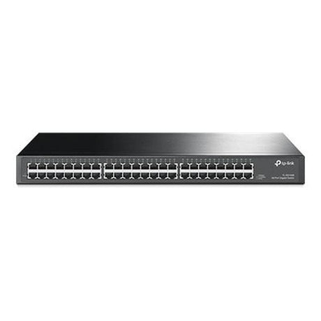 TP-Link Switch TP-Link TL-SG1048 cu 48 Porturi Gigabit, Montare Rack, Rețea Rapidă pentru Birou și Server Room