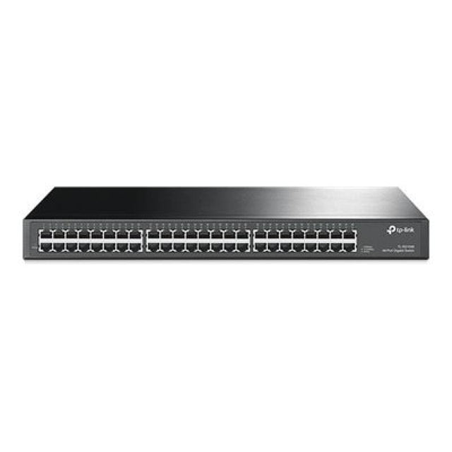 TP-Link Switch TP-Link TL-SG1048 cu 48 Porturi Gigabit, Montare Rack, Rețea Rapidă pentru Birou și Server Room