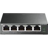 TP-Link Switch TP-Link TL-SG105MPE, 5 porturi Gigabit RJ45 10/100/1000 Mbps, desktop, carcasă metalică