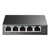 TP-Link Switch TP-Link TL-SG105PE, 5 Porturi Gigabit, PoE, pentru Camere IP, Access Point, VoIP