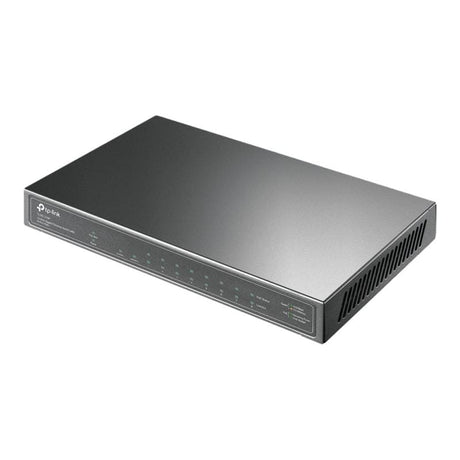 TP-Link Switch TP-Link TL-SG1210P Gigabit 10 porturi, 8x PoE+ 802.3af/at, 2x uplink, Plug & Play