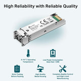 TP-Link Transceiver SFP TP-Link SM311LM MiniGBIC, 1000 Mbps, single-mode, 1310 nm, conector LC, hot-pluggable