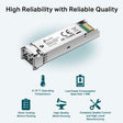 TP-Link Transceiver SFP TP-Link SM311LM MiniGBIC, 1000 Mbps, single-mode, 1310 nm, conector LC, hot-pluggable