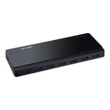 TP-Link Hub USB TP-Link UH700, 7 Porturi USB 3.0, Alimentare Externă, Comutatoare Individuale, Plug & Play