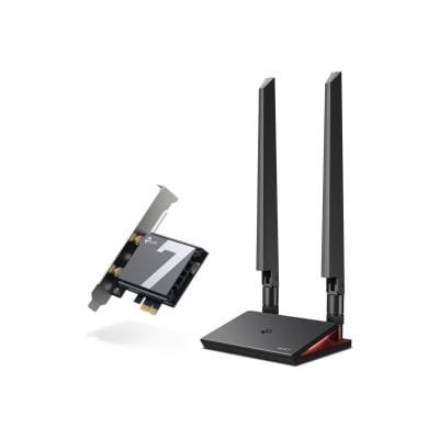 TP-Link Placă de rețea wireless internă TP-Link Archer TBE550E PCIe, Wi‑Fi 7, WPA3, pentru PC desktop