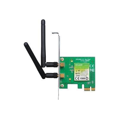 TP-Link Placă de rețea Wi‑Fi PCIe TP-LINK TL-WN881ND 300 Mbps, adaptor wireless pentru PC desktop
