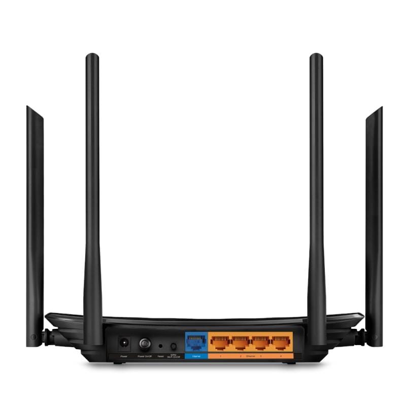 TP-Link Router Wireless TP-Link Archer A6, Dual Band AC1200, Gigabit, MU-MIMO, OneMesh, Control prin aplicație