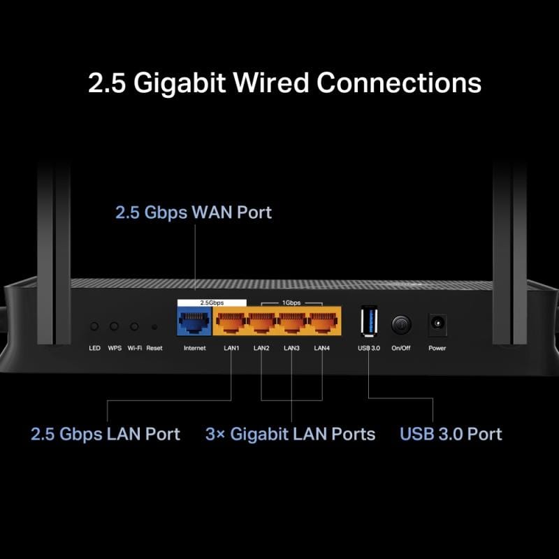 TP-Link Router Wi‑Fi TP‑Link Archer BE230, conexiune rapidă și stabilă pentru streaming, jocuri și telemuncă