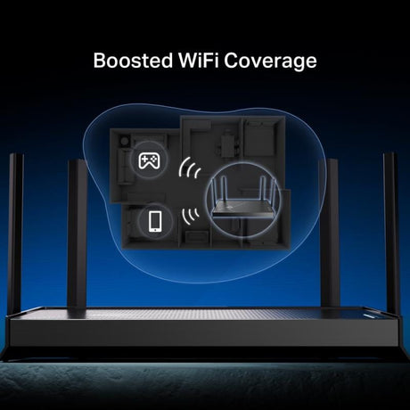 TP-Link Router Wi‑Fi TP‑Link Archer BE230, conexiune rapidă și stabilă pentru streaming, jocuri și telemuncă