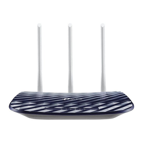 TP-Link Router Wi‑Fi TP‑Link Archer C20 Dual‑Band AC750, 2.4 GHz + 5 GHz, pentru casă și birou mic