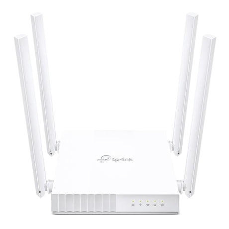 TP-Link Router Wi‑Fi TP‑Link Archer C24 AC750 Dual Band, 4 porturi LAN, administrare ușoară, pentru acasă și birou