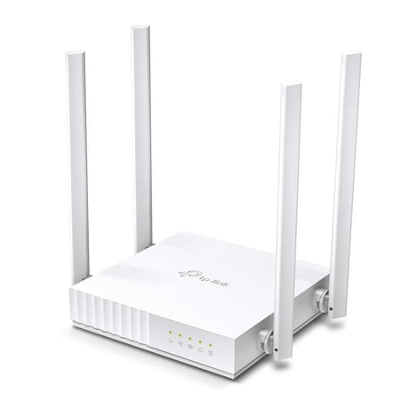 TP-Link Router Wi‑Fi TP‑Link Archer C24 AC750 Dual Band, 4 porturi LAN, administrare ușoară, pentru acasă și birou