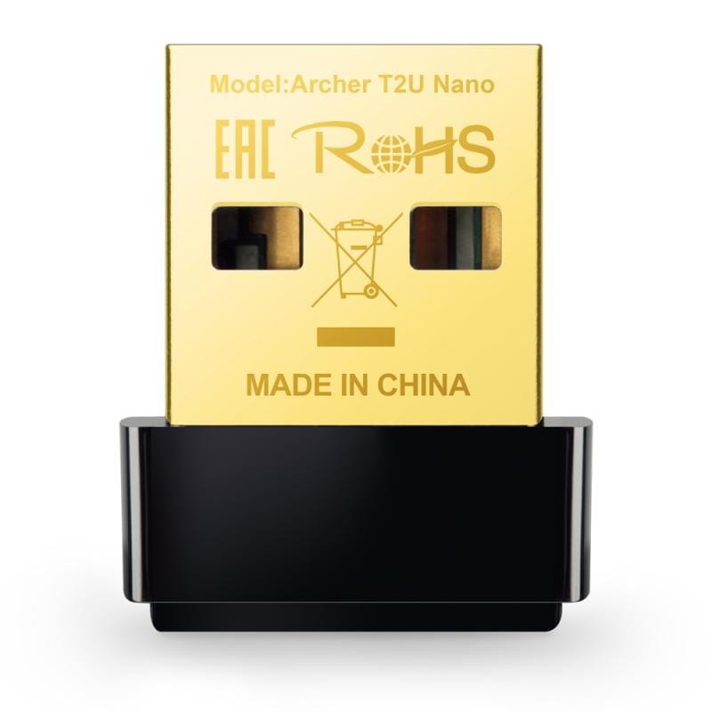 TP-Link Adaptor Wi‑Fi USB TP‑LINK Archer T2U Nano, Dual Band, design ultra-compact pentru PC și laptop