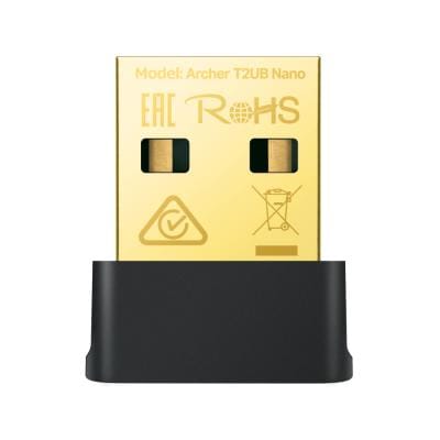 TP-Link Adaptor USB Wi‑Fi TP‑Link Archer T2UB Nano, Dual Band AC600, cu Bluetooth 4.2