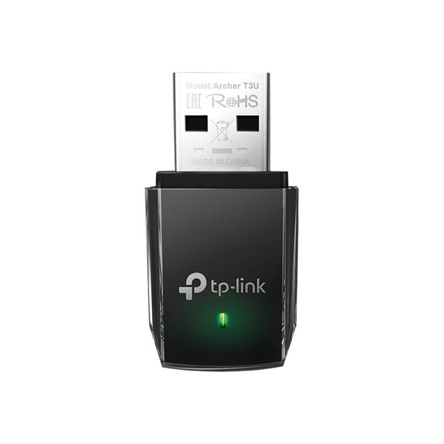 TP-Link Adaptor Wi‑Fi USB TP‑Link Archer T3U, Dual Band 2.4/5 GHz, AC1300, format compact pentru PC/Laptop