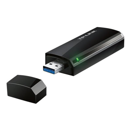 TP-Link Adaptor Wi‑Fi USB TP‑LINK Archer T4U, Dual Band AC1300, 2.4/5 GHz, pentru PC și laptop