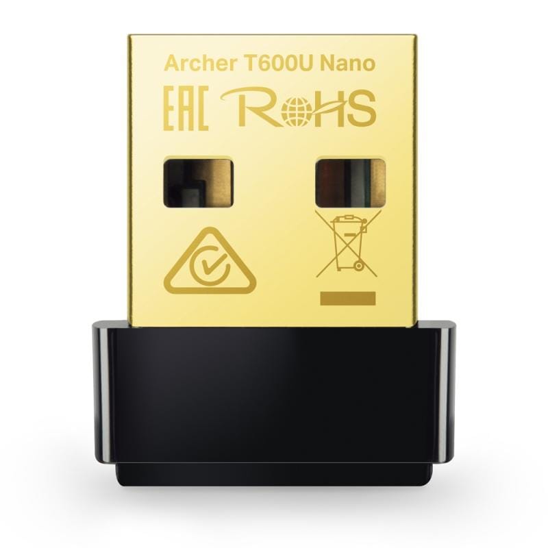 TP-Link Adaptor Wi‑Fi USB TP-Link Archer T600U Nano, Dual Band 2.4/5 GHz, Compact pentru PC/Laptop
