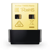 TP-Link Adaptor Wi‑Fi USB TP-Link Archer T600U Nano, Dual Band 2.4/5 GHz, Compact pentru PC/Laptop