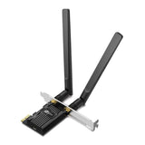 TP-Link Adaptor Wi‑Fi 6 TP‑Link Archer TX20E PCIe, antene externe, conexiune stabilă pentru PC