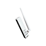 TP-Link Adaptor Wi‑Fi USB TP‑LINK TL‑WN722N pentru PC/Laptop, conexiune stabilă și recepție îmbunătățită semnal