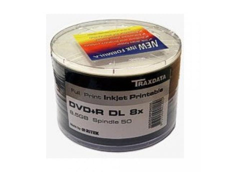 Traxdata Discuri optice (CD, DVD, Blueray) Discuri optice (CD, DVD, Blueray) Traxdata TRDLPW50+ | 5GB