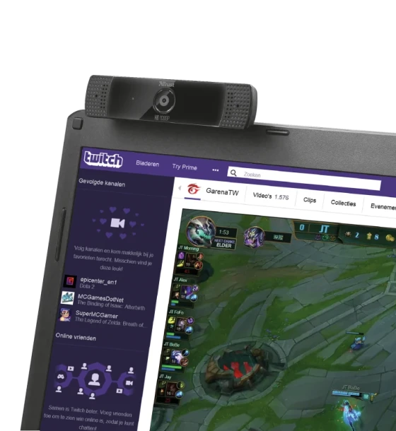 Trust Camera Web Trust GXT1160 Vero 8MP FullHD 1080P microfon USB