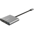 Adaptor USB-C Trust DALYX 23772 | 3-in-1, HDMI, USB, Aluminiu