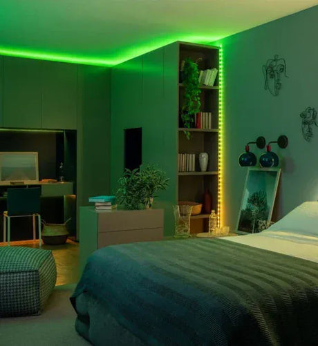 Twinkly Banda flexibila cu lumini multicolore inteligente Twinkly Dots control smartphone 200 LED RGB 10 M