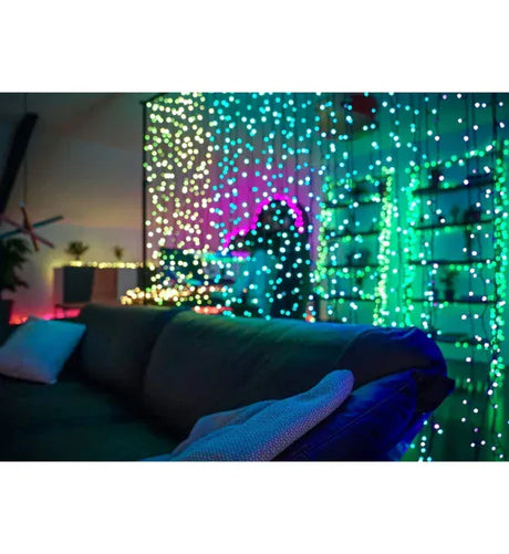 Twinkly Cortina led Twinkly Curtain 210 LED RGB+W 21 m